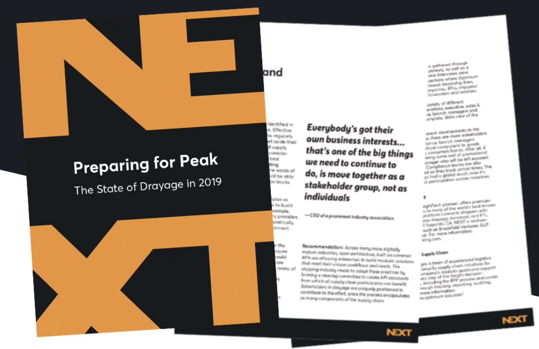 Preparing For Peak: The State of Drayage 2019