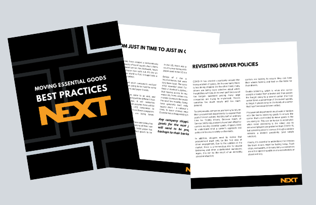 Best Practices for Moving Essential Goods During COVID19
